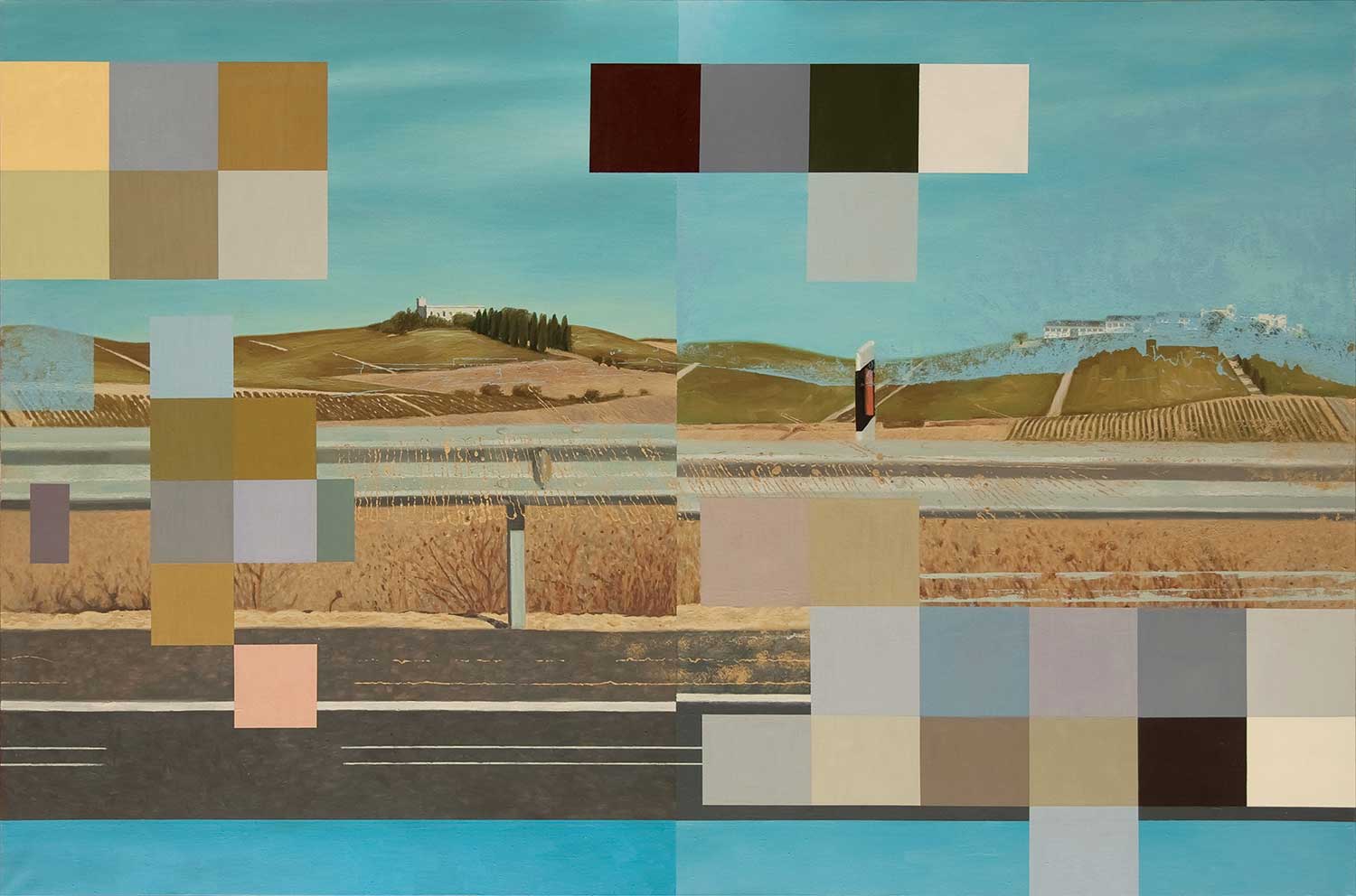 South of Seville, oil on canvas, 120x180 cm, 2010