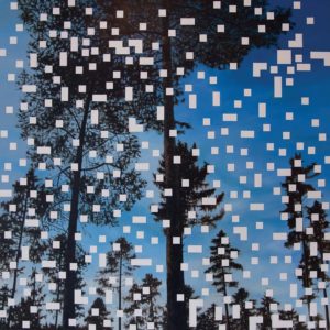 Finnish Landscape, oil on canvas, 200x200 cm, 2010