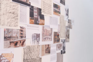Geological Fragments Occupation Ghosts, instalacija, kombinovana tehnika, 2018.